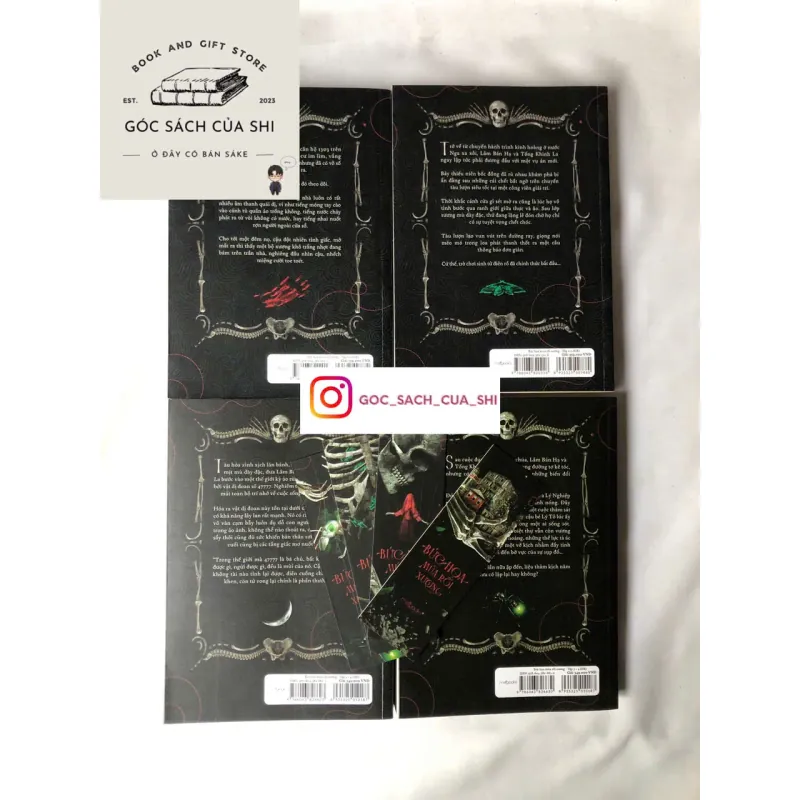 Trọn bộ 4 tập Bức Họa Múa Rối Xương - Tây Tử Tự 752817