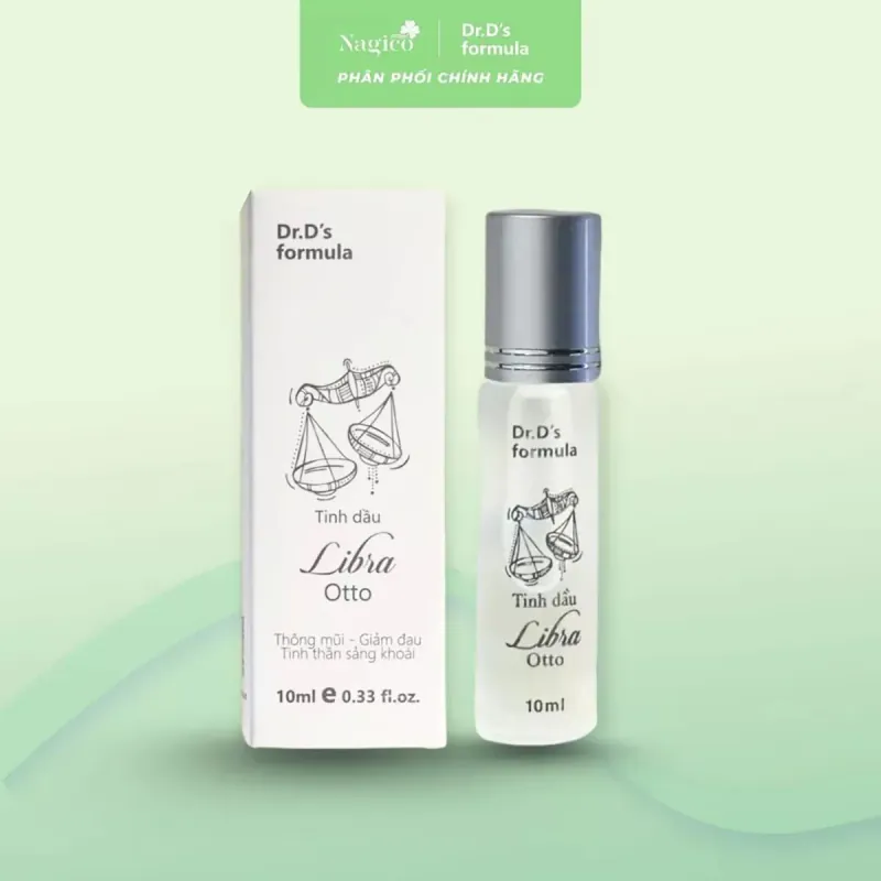 Tinh Dầu Thảo Mộc Libra Otto - Dr's D Formula - Hỗ trợ người bị xoang, thông mũi (5-10ml) 553574
