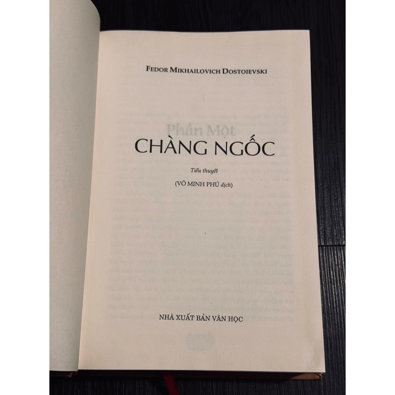 Chàng ngốc (bìa cứng, đọc mô tả) 537181