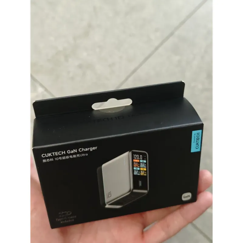 Củ sạc nhanh GaN 120W Cuktech 10 Ultra 933994