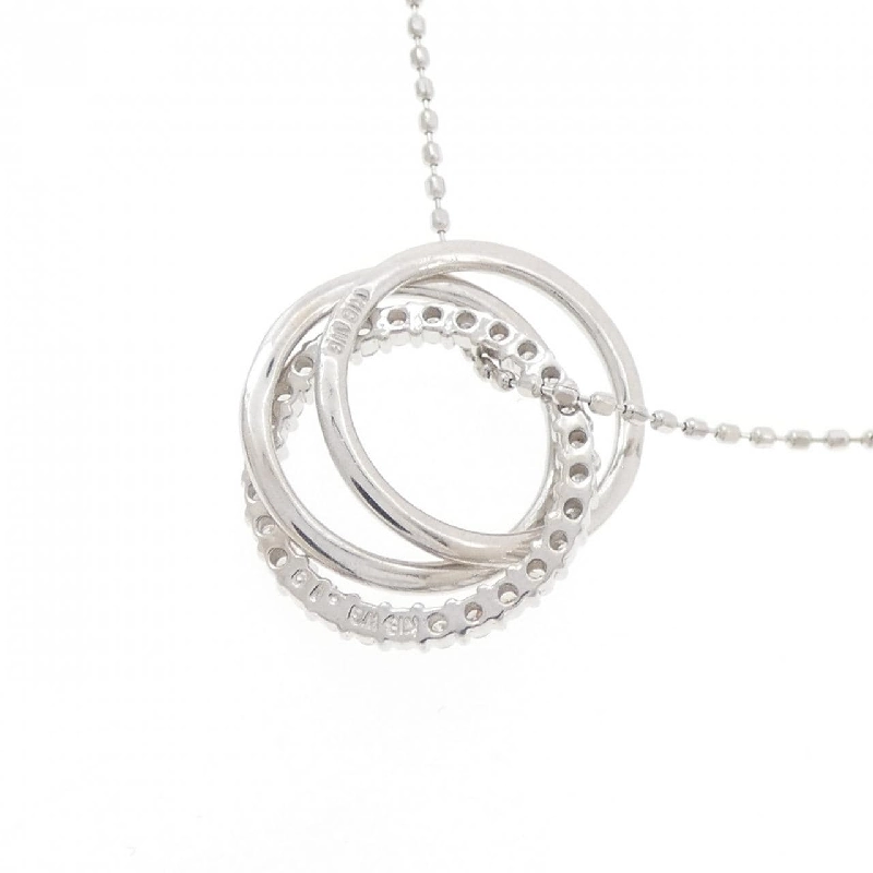 K18WG Dây chuyền kim cương 0.19CT - Hàng hiệu Chính hãng 859725