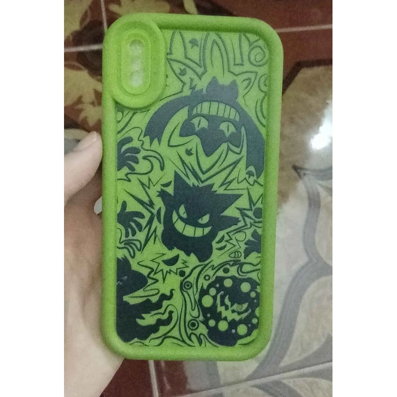 Ốp silicon cho điện thoại iPhone XS hình Pokemon bá đạo  479495