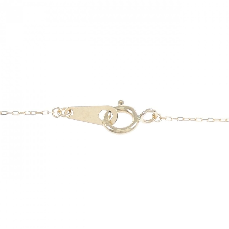 K18YG Móng ngựa Dây chuyền kim cương 0.15CT - Hàng hiệu Chính hãng 858797