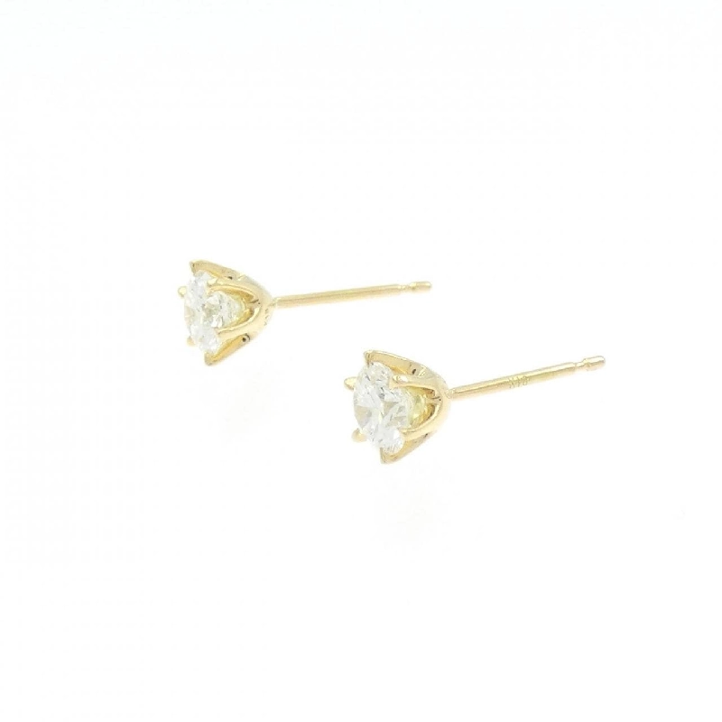 Bông tai kim cương K18YG 0.306CT 0.304CT G SI1 VG - Hàng hiệu Chính hãng 874461