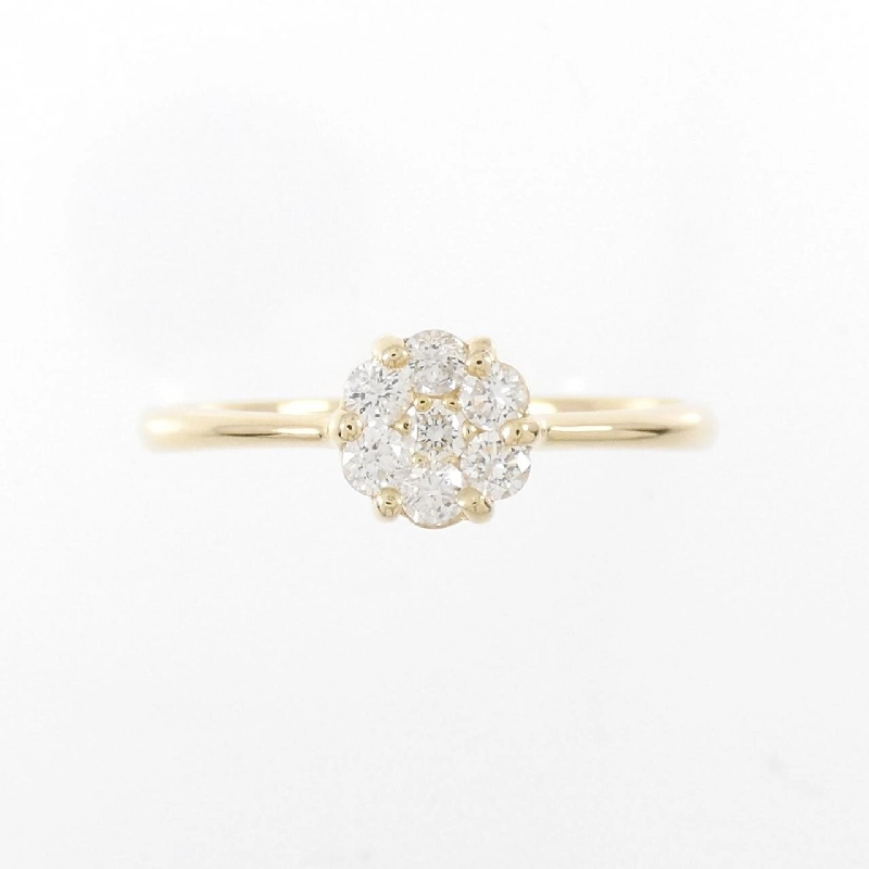 Nhẫn kim cương hoa K18YG 0.20CT - Hàng hiệu Authentic 856068