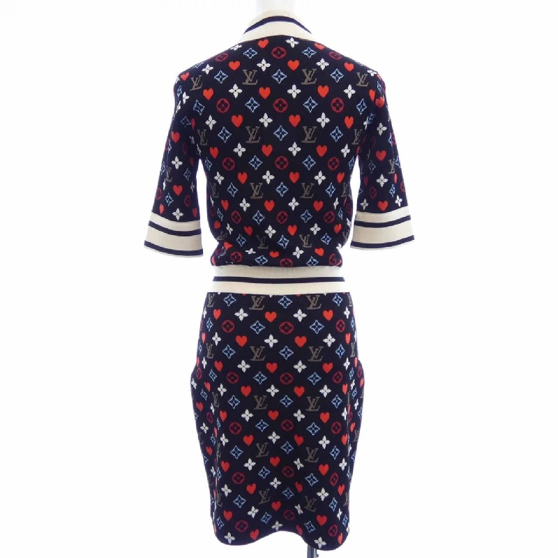 Louis Vuitton LOUIS VUITTON Game On Trompe L'Oeil FKKD97AD3 Đầm - Hàng hiệu Chính hãng 814290