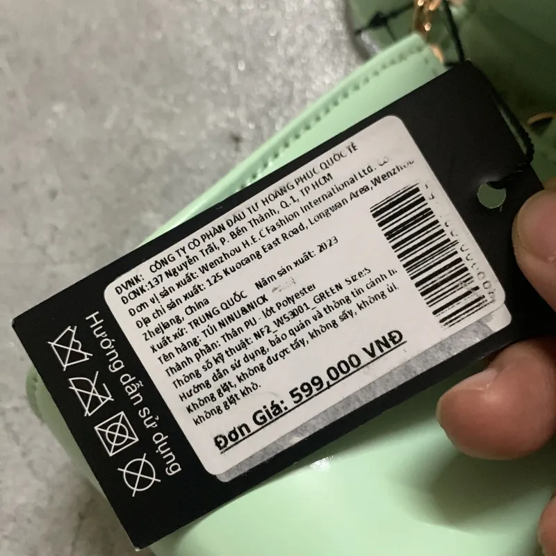 NINU&NICK túi xách nữ size S hàng hiệu chính hãng mới 100% đẹp thời trang 1019336