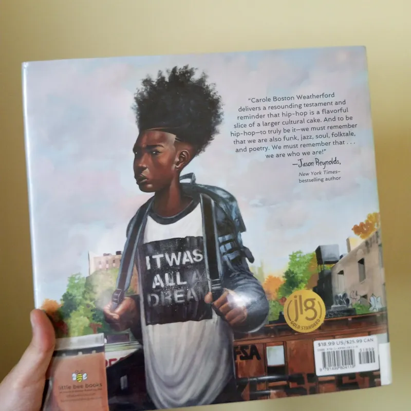 Sách tranh Tiếng Anh về Rap khổ lớn The Roots Of Rap dành cho mọi lứa tuổi 960599