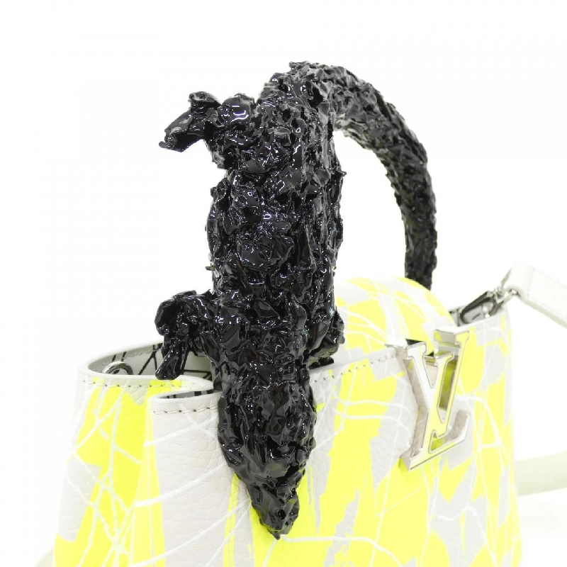 Louis Vuitton (LV×FG) Capucines BB Clock M25427 Túi - Hàng hiệu Chính hãng 617441