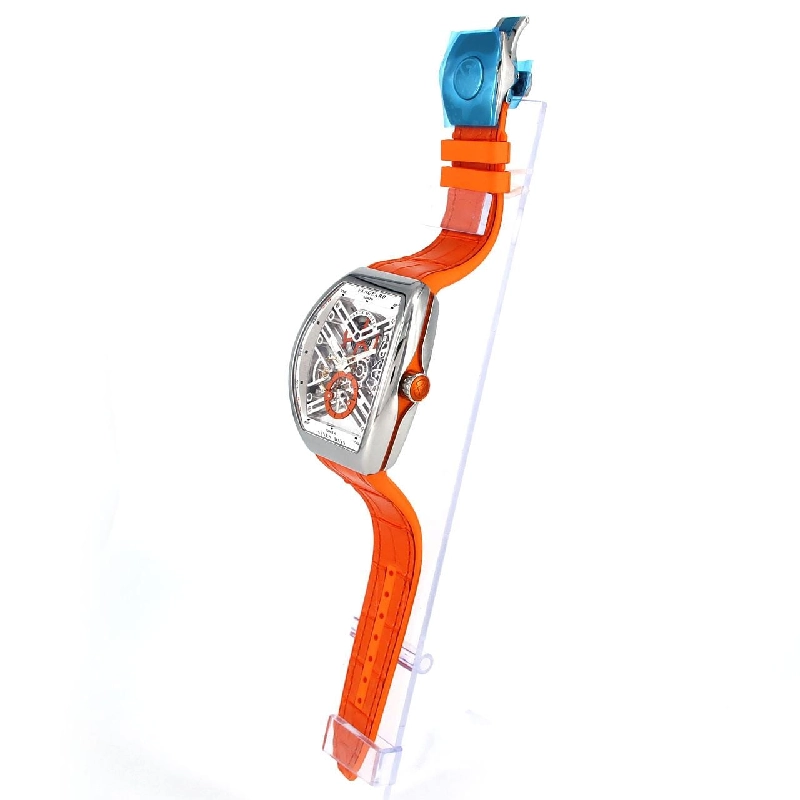 Đồng hồ Frank Muller Vanguard 7 Days Power Reserve Skeleton V45S6SQTACOR SS Cơ - Hàng hiệu Chính hãng 883502