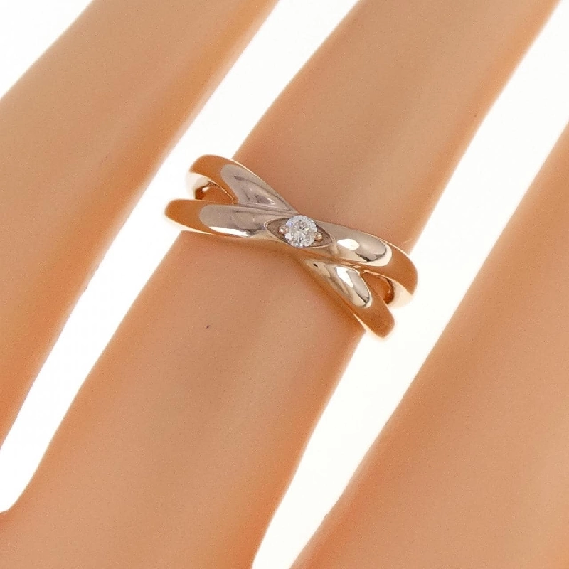 Nhẫn kim cương K18PG 671527