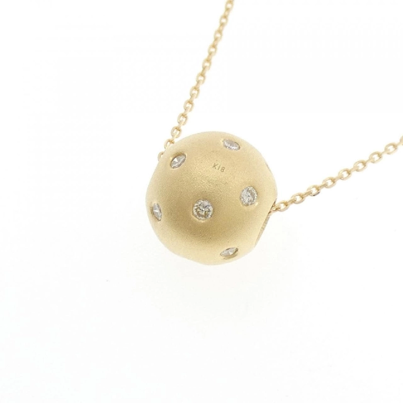 K18YG Dây chuyền kim cương - Hàng hiệu Authentic 858685