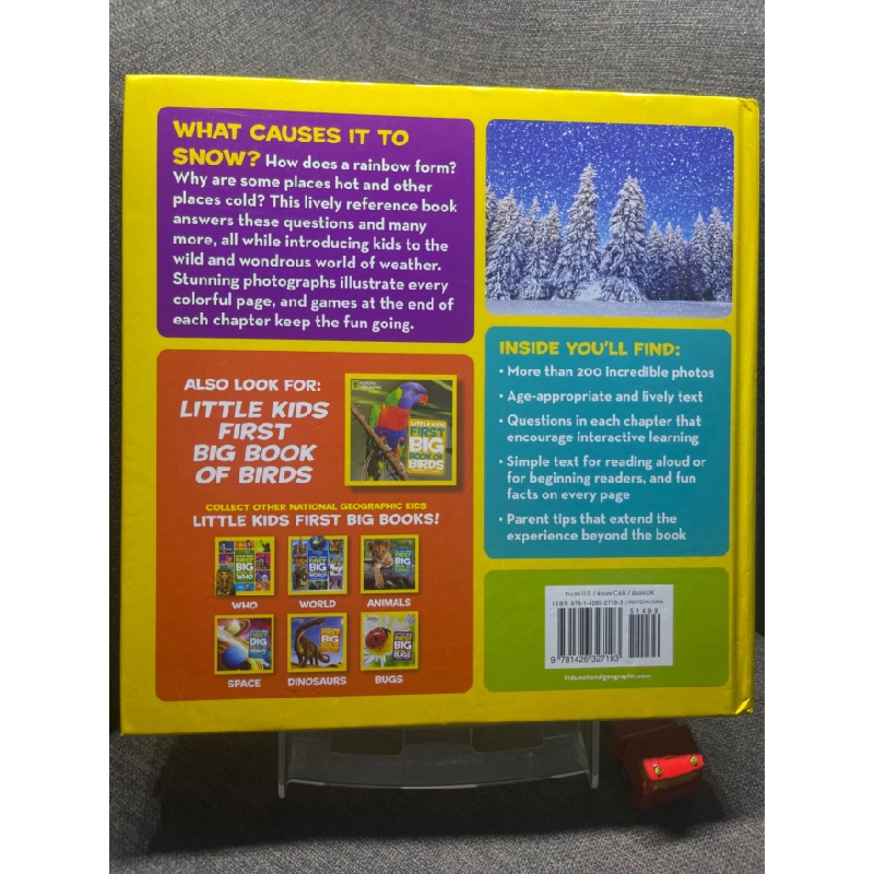 [Phiên Chợ Sách Cũ] Little kids first big book of weather sách tranh màu ngoại văn và thiếu nhi khoa học đời sống National Geographic kids 1704 441258