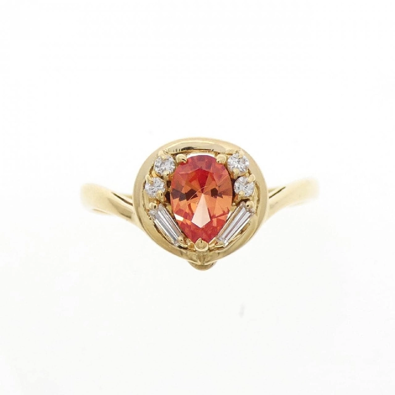 Nhẫn Sapphire tổng hợp 0.49CT - Hàng hiệu Authentic 837726