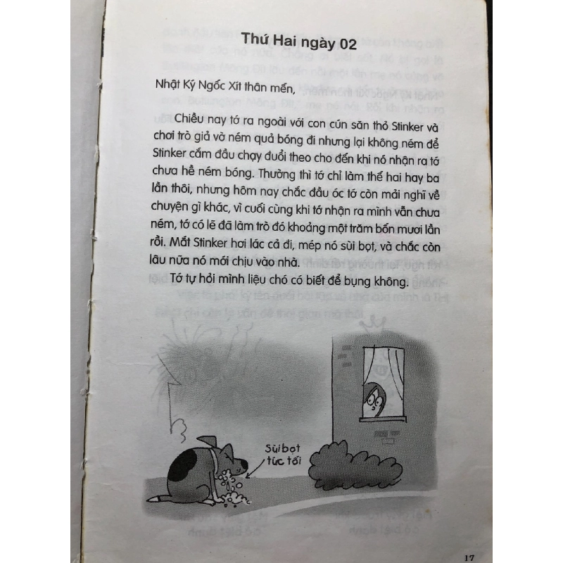 Nhật ký ngốc xít 2009 mới 70% ố rách nhẹ góc bìa Jim benton HPB1409 VĂN HỌC 917248