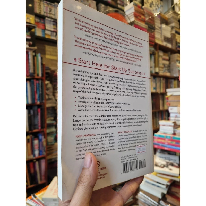 Birthing the Elephant: The Woman's Go-For-It! Guide to Overcoming the Big Challenges of Launching a Business - Karin Abarbanel & Bruce Freeman 378119