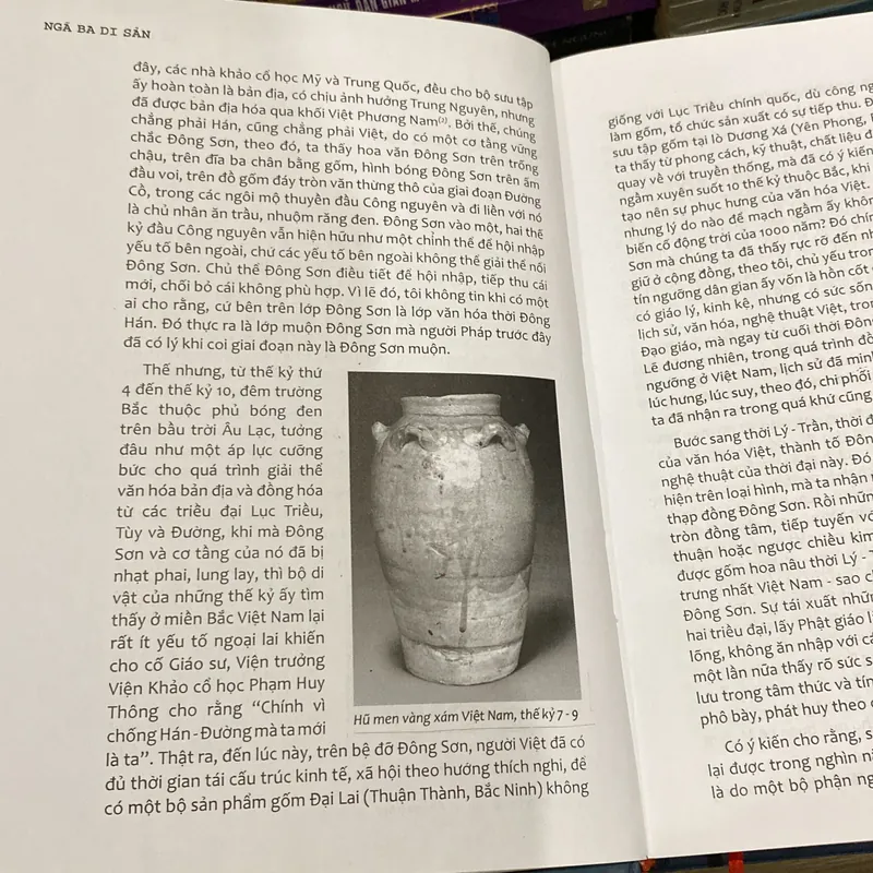 NGÃ BA DI SẢN, Phạm Quốc Quân, bản bìa cứng (XB 2011) 732979