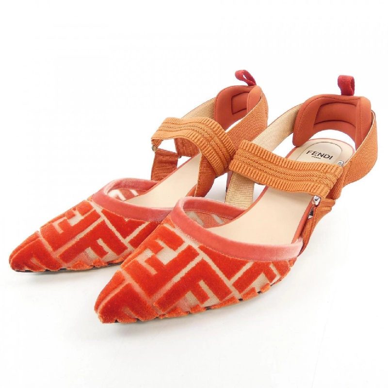 Giày cao gót FENDI Colibri Slingback - Hàng hiệu Chính hãng 829238