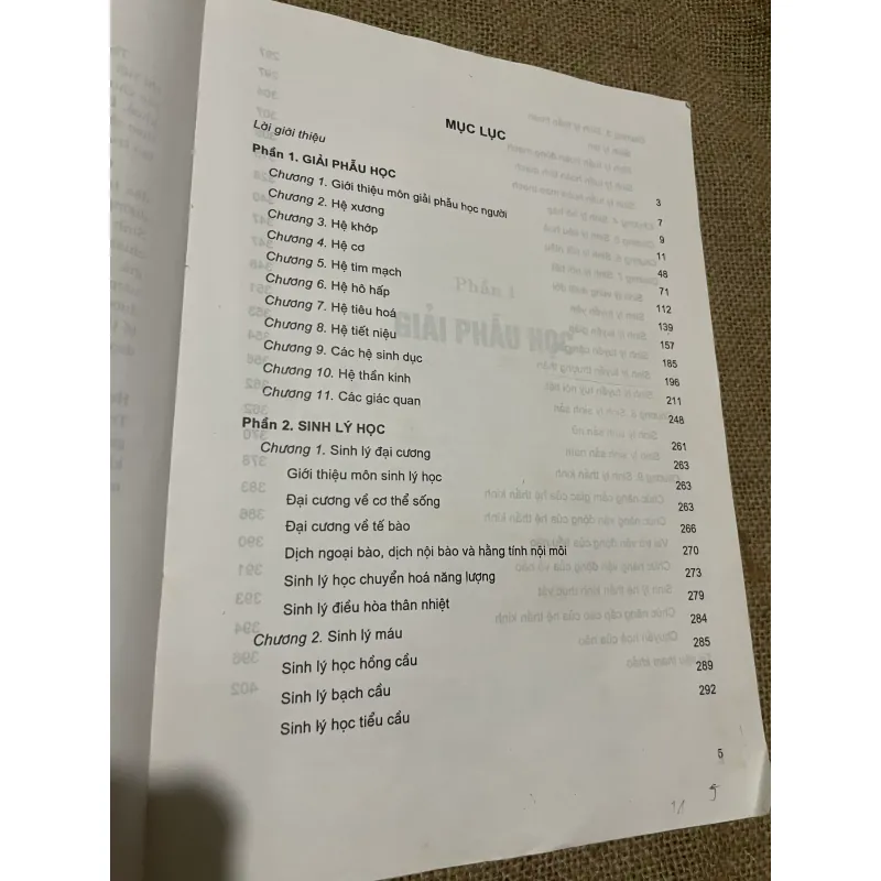 GIẢI PHẨU - SINH LÝ , SÁCH DÙNG CHO CÁC TRƯỜNG TRUNG HỌC Y TẾ, SÁCH KHỔ LỚN 569809