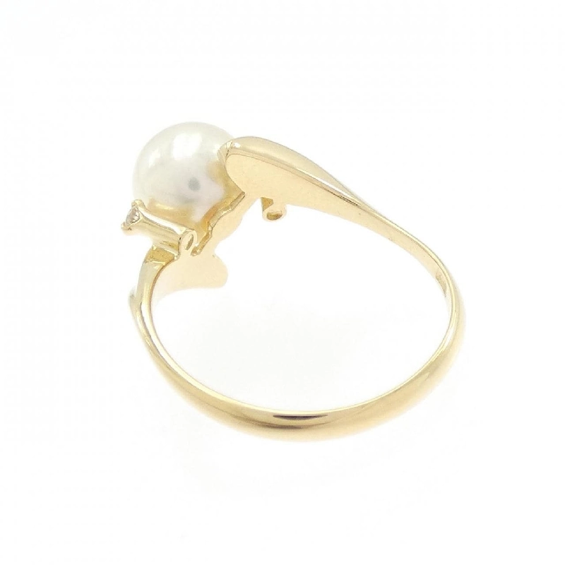 Nhẫn ngọc trai Akoya K18YG 7.5mm - Hàng hiệu Chính hãng 853674