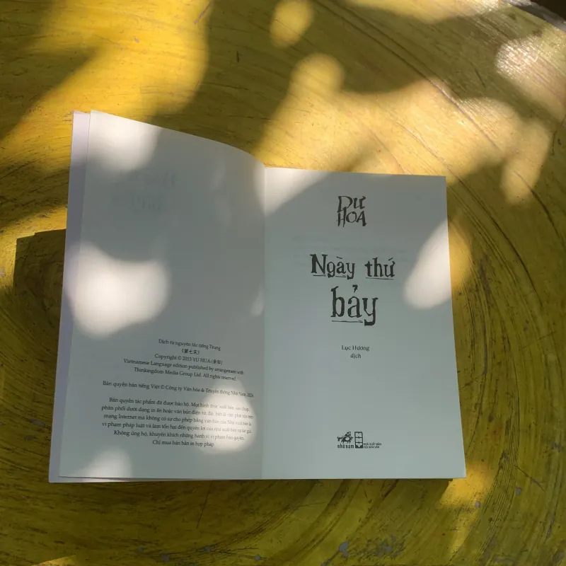 NGÀY THỨ BẢY- DƯ HOA 785106