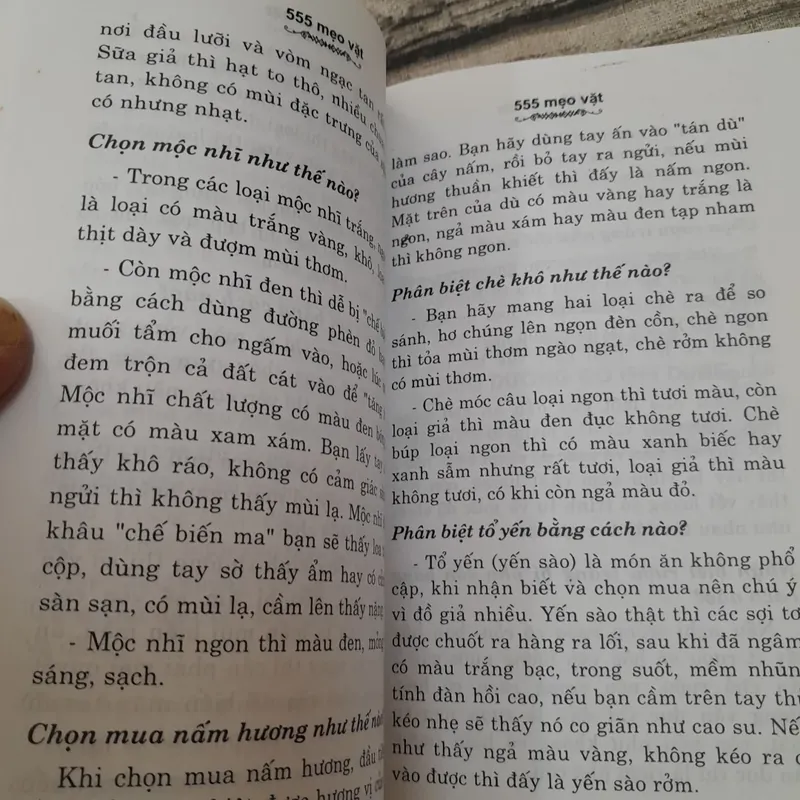 Sách 555 mẹo vặt cho công việc cuộc sống hằng ngày. Anh Thư biên soạn 706822