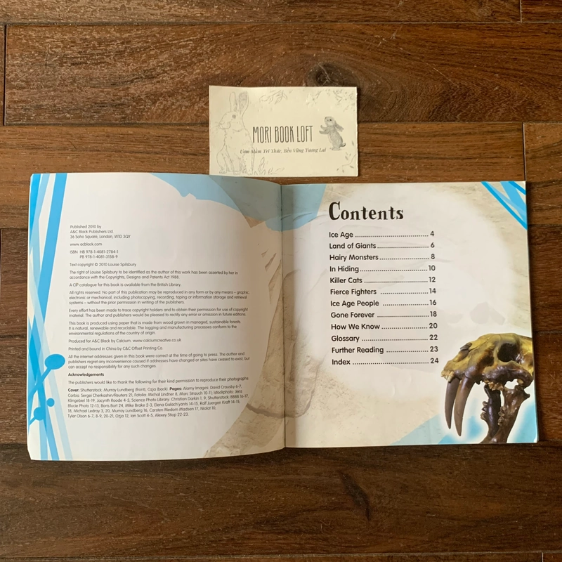 Sách ngoại văn Ice Age, Used 522851