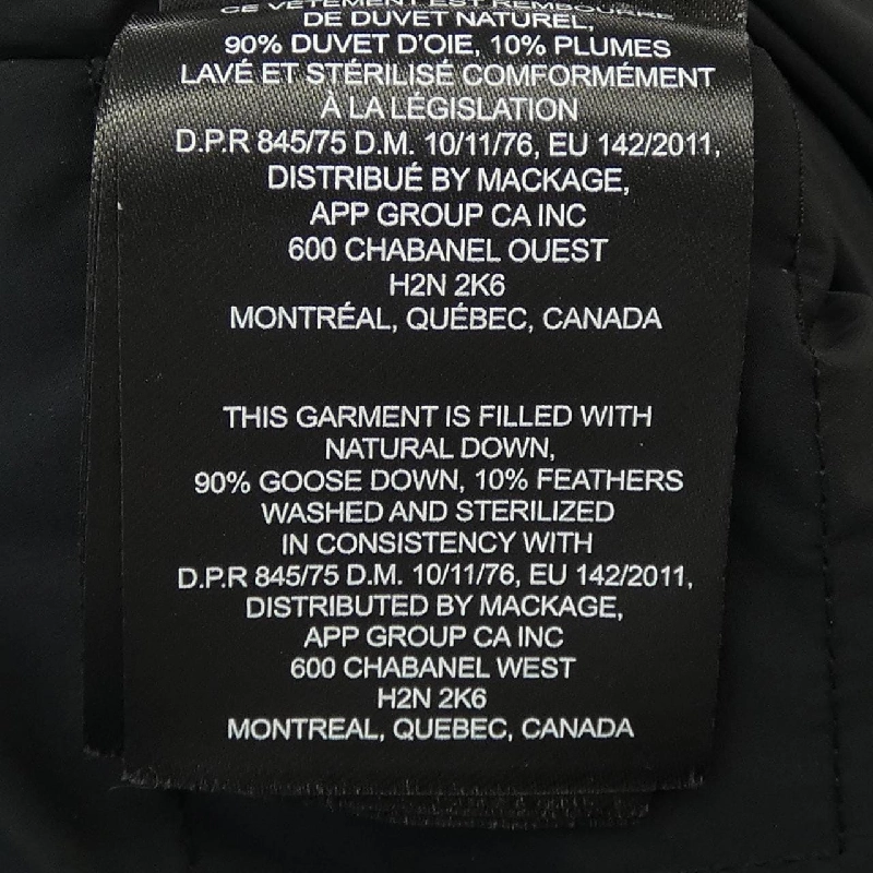 Áo khoác lông vũ MACKAGE 637524