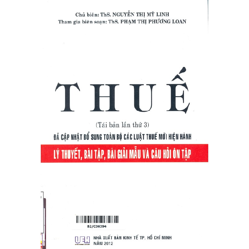 Thuế (tái bản lần thứ 3)  60561