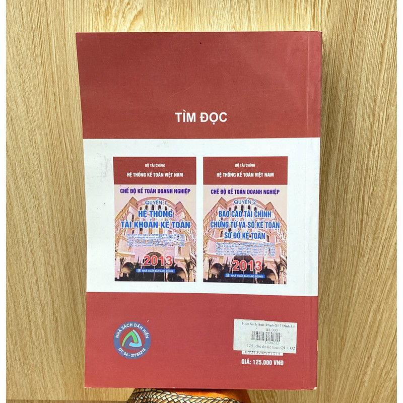 Quyển 2 | Chế độ kế toán doanh nghiệp*Bộ Tài chính 187577