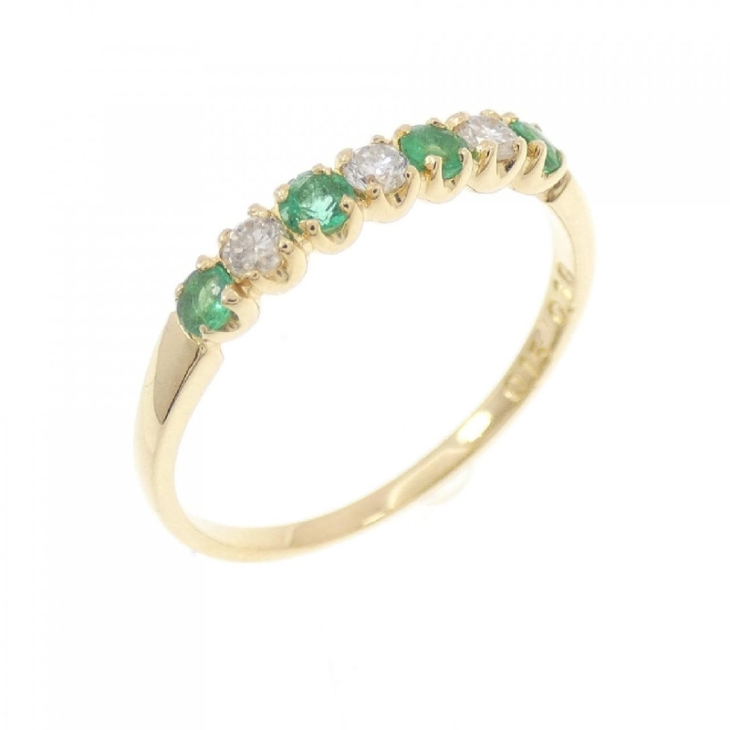 Nhẫn ngọc lục bảo K18YG 0.15CT - Hàng hiệu Authentic 846821