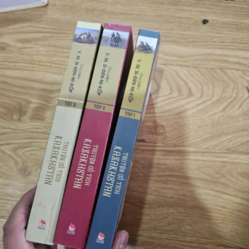 3q Truyện cổ tích  Kazakhstan tập 1,2,3 (sách chưa sử dụng)
200k (bìa 605k) 763179