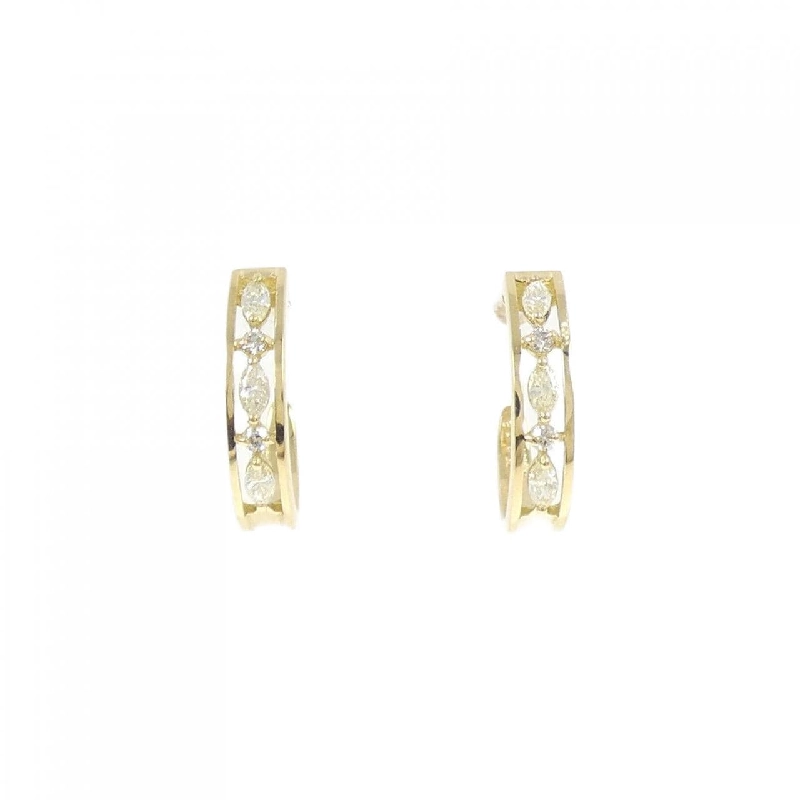 K18YG Bông tai kim cương 0.24CT - Hàng hiệu Chính hãng 867905