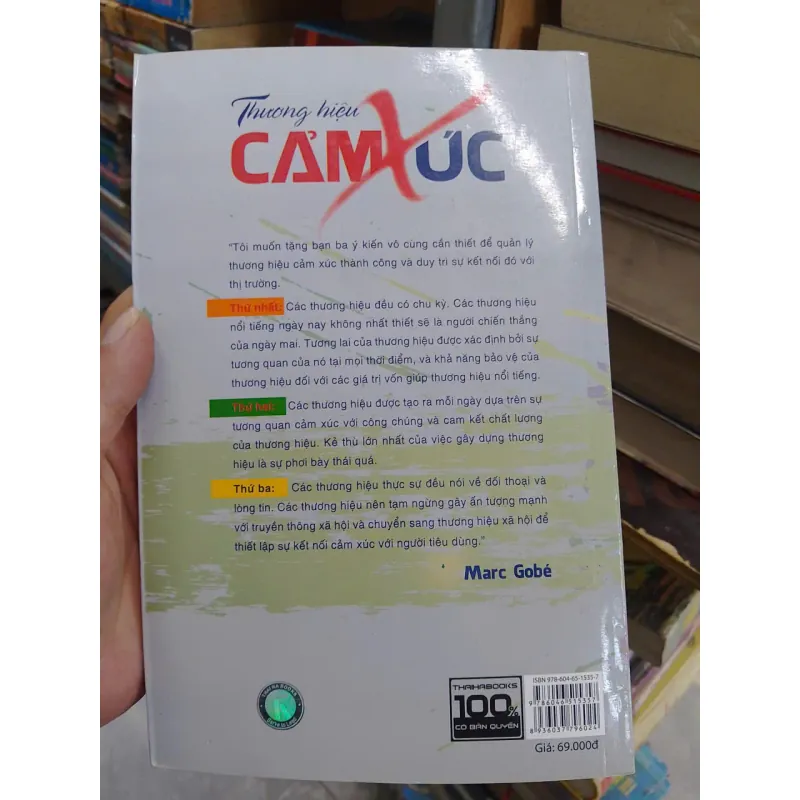 sách Thương hiệu cảm xúc , mô hình mới kết nối thương hiệu với con người  (B1) 703555