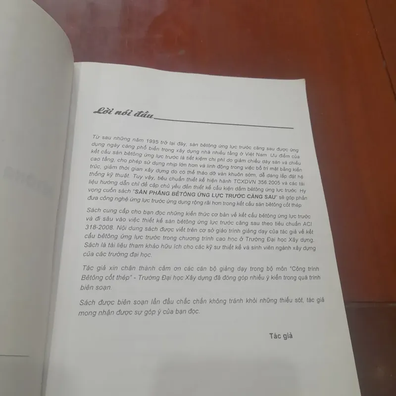 Sàn phẳng bê tông ỨNG LỰC TRƯỚC CĂNG SAU 731606