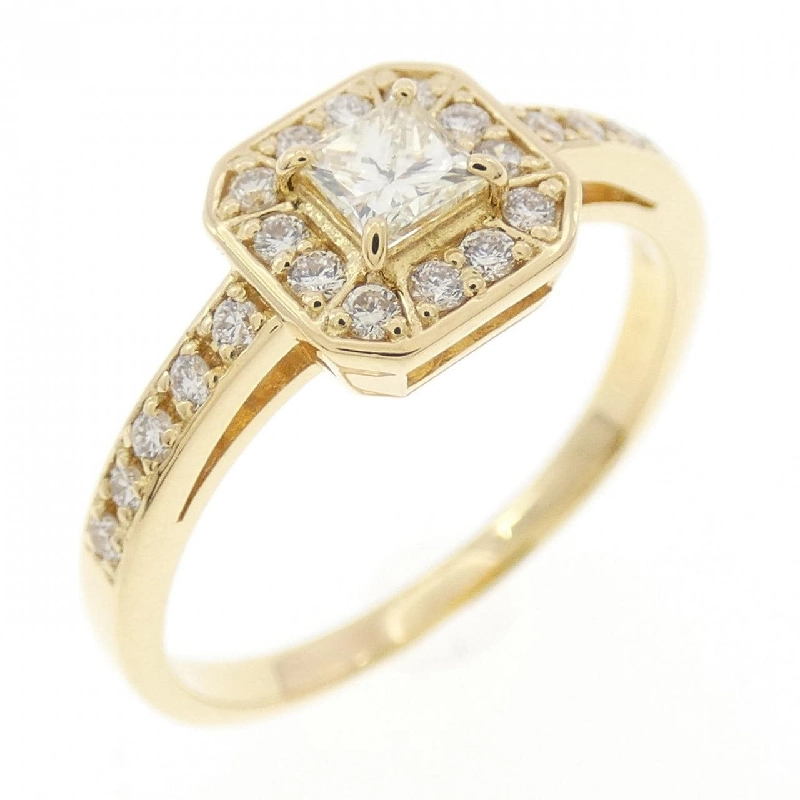 Nhẫn kim cương K18YG 0.17CT - Hàng hiệu Authentic 850077