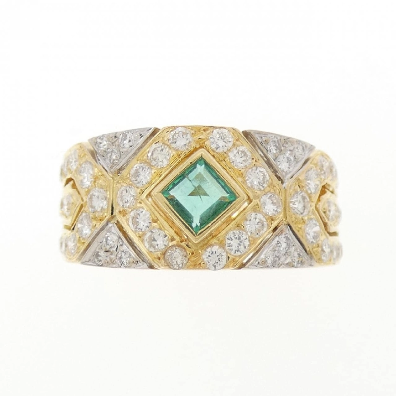 Nhẫn Emerald 750YG/750WG - Hàng hiệu Authentic 849241