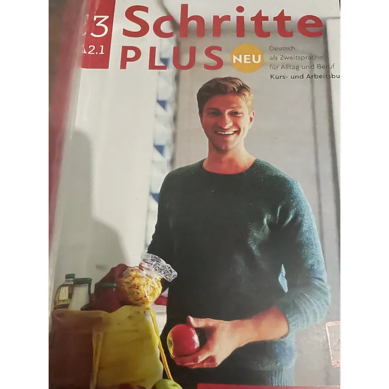 Sách học tiếng Đức Schritte Plus A2.1 mới 90% 1023980