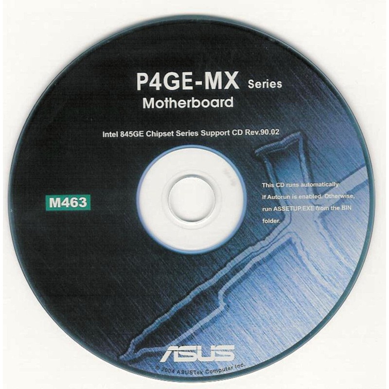 Đĩa CD cài đặt Drivers cho Motherboard ASUS P4GE-MX  17136