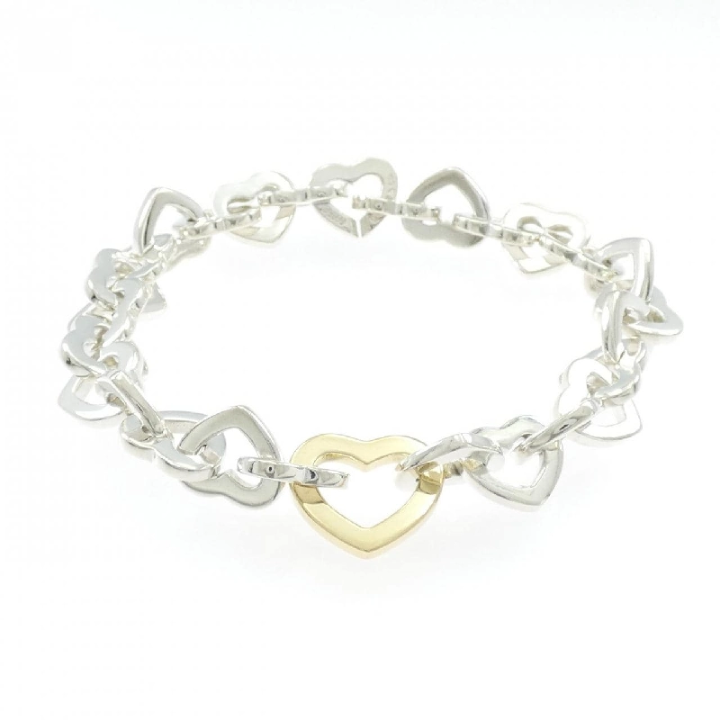 Tiffany Heart Link Bracelet - Hàng hiệu Authentic 844554