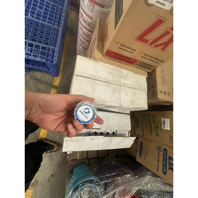 Giấy Thermal Paper K57x38mm 100 cuộn chất liệu giấy nhiệt 1008302