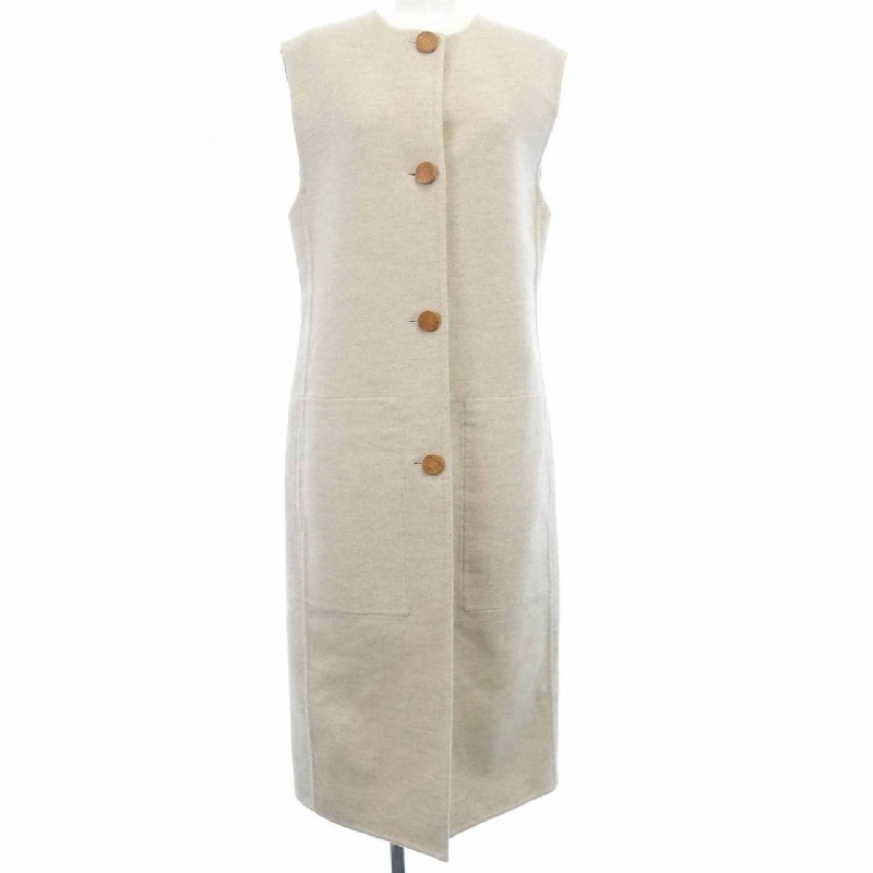 Áo khoác dài hai mặt HERMES 3H0191DB 628548