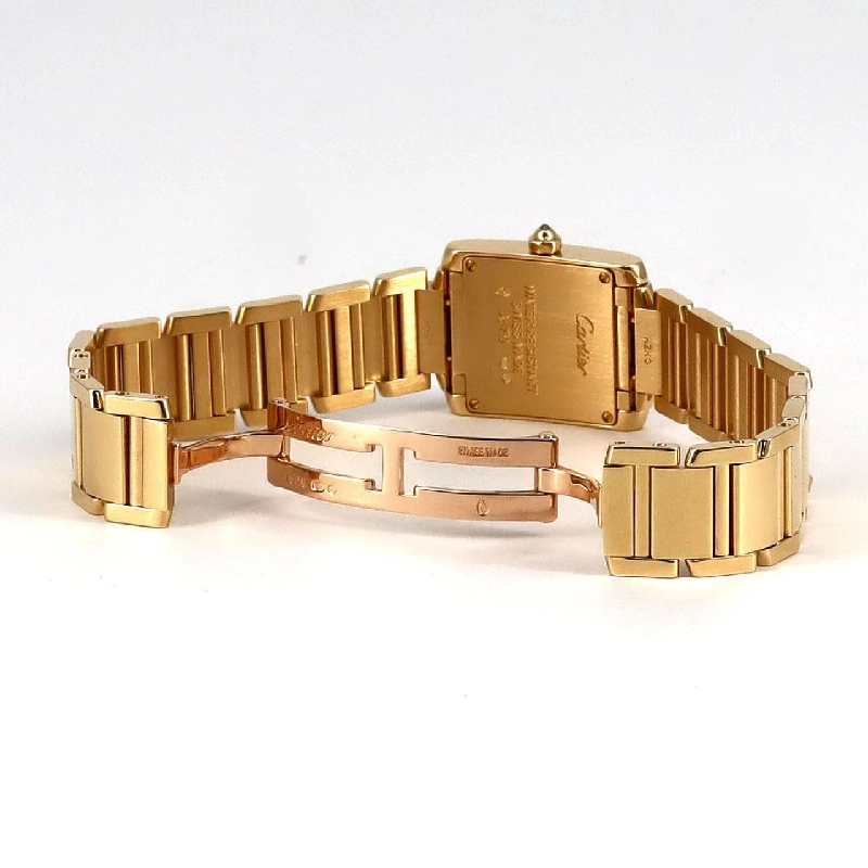 Cartier Tank Française SM YG/D WJTA0024 YG Quartz - Hàng hiệu Authentic 882184