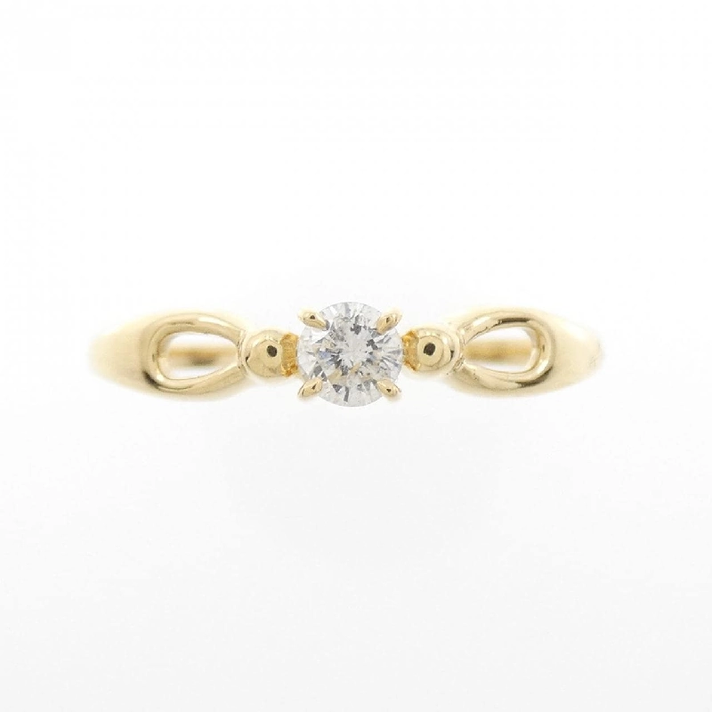 Nhẫn kim cương K18YG 670982