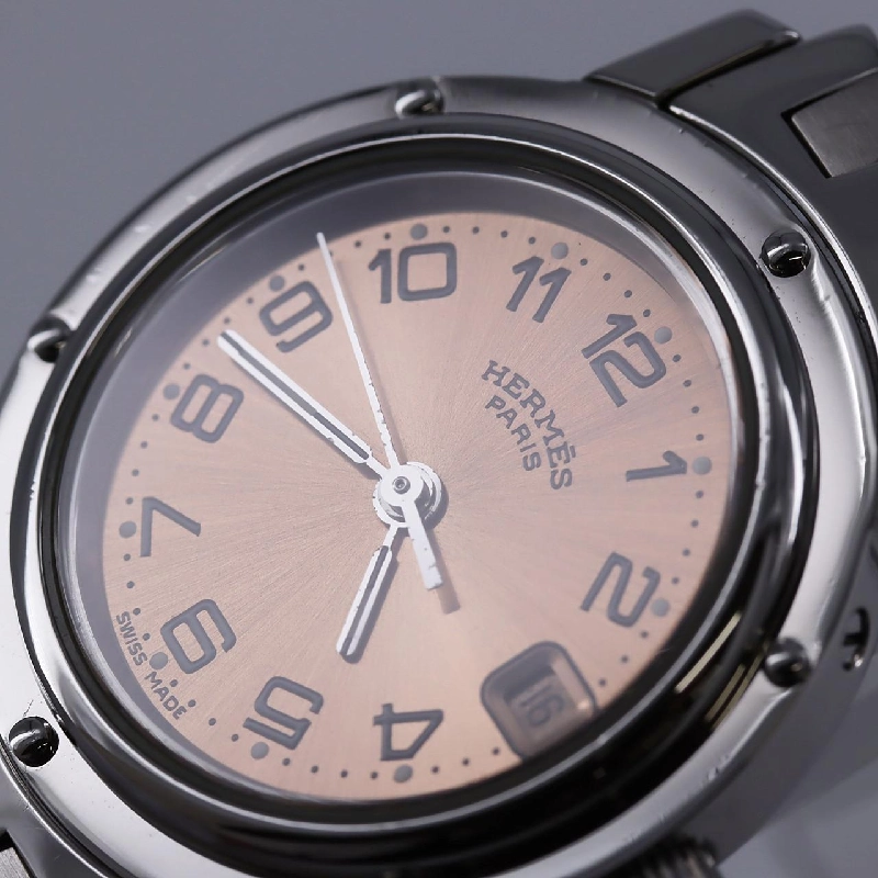 Hermès Clipper CL4.210 SS Quartz - Hàng hiệu Authentic 877096