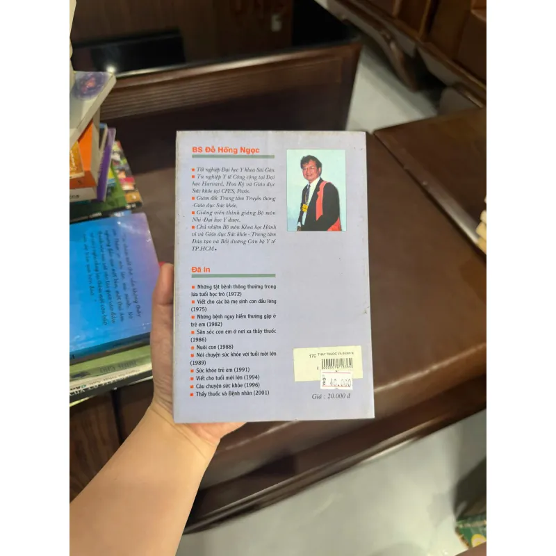 Thầy Thuốc Và Bệnh Nhân – BS Đỗ Hồng Ngọc |Sách Y Học, Kỹ Năng Giao Tiếp Trong Điều Trị K4 1017999