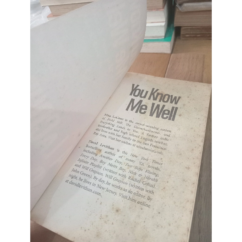You know me well - Nina LaCour & David Levithan 957422