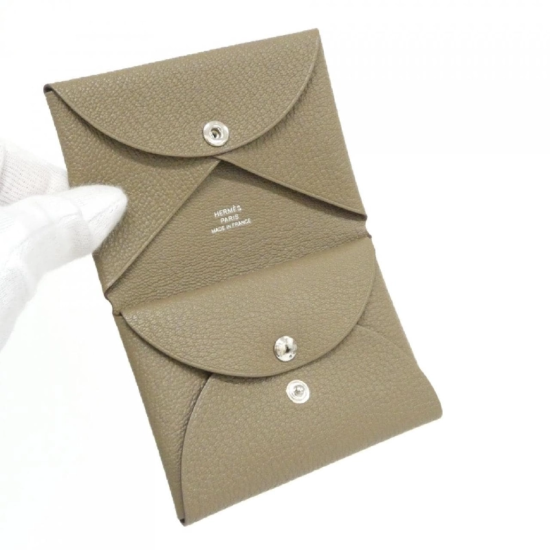 Ví tiền Hermes Calvi Duo 082977CK 620452