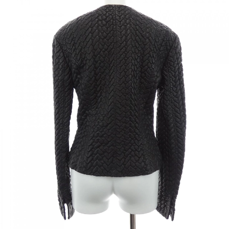 CHANEL P22125V01431 03A Áo khoác da - Hàng hiệu Authentic 822180