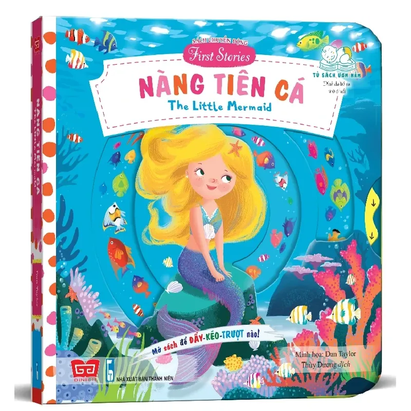 Sách Chuyển Động - First Stories - The Little Mermaid - Nàng Tiên Cá - Dan Taylor 454248